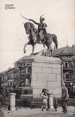Zagreb - Jelačićev spomenik