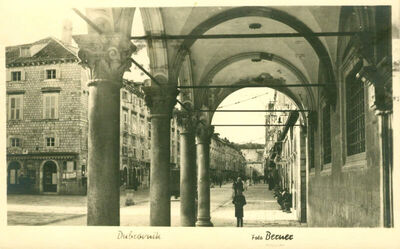 Dubrovnik - Stradun od Sponze