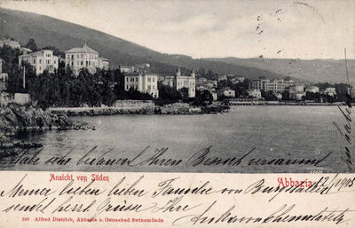 Opatija - Panorama s juga
