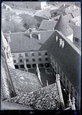 Nadbiskupski dvor - pogled s tornja