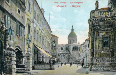 Dubrovnik - Pred dvorom