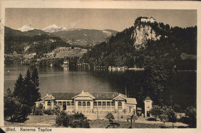 Slovenija - Bled; Kavana Toplice