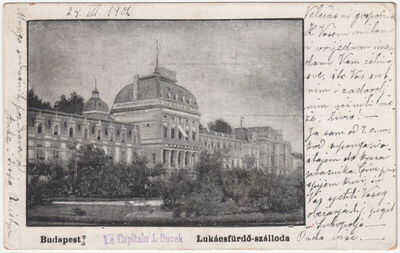 Budimpešta - Lukacsf"urdo - szalloda