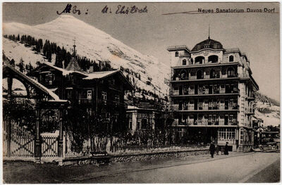 Švicarska - Davos; sanatorij