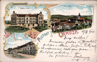 Ormož - Panoramske grafike