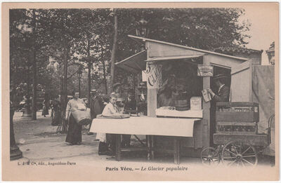 Paris Vecu - Sladoledar