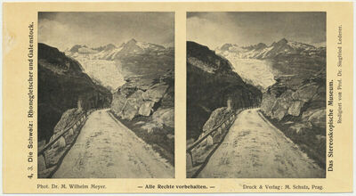 Švicarska - Rhonegletscher
