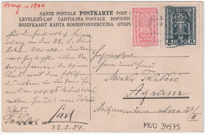 Beč - Spomenik Anzengruberu