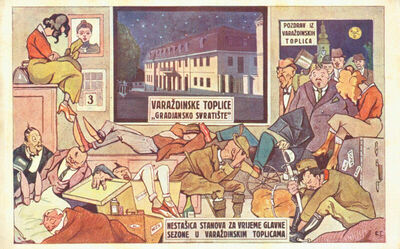 Varaždinske toplice - ilustracija