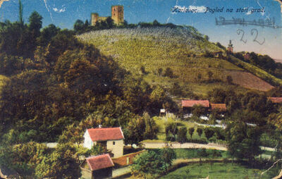 Karlovac. Pogled na stari grad Dubovac