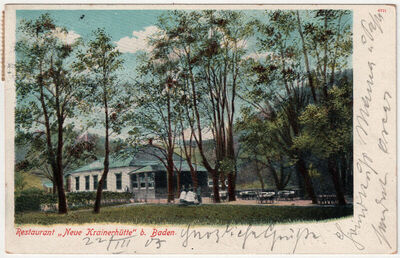 Baden kod Beča - Restoran