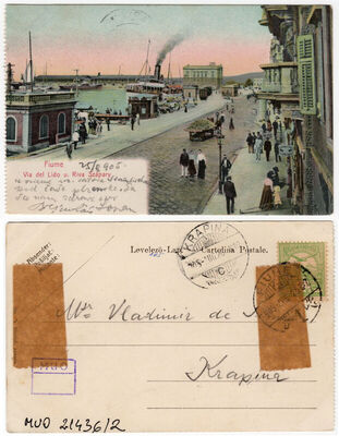 Rijeka - Riva Szapary