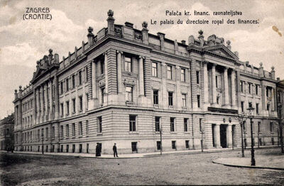 Zagreb - Palača financijskog ravnateljstva