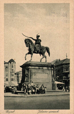 Zagreb - Jelačićev spomenik