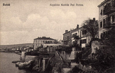 Sušak (Rijeka) - Kupalište Klotilda kod Pećine