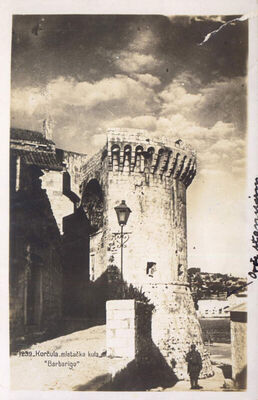 Korčula, kula Barbarigo