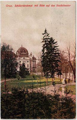 Graz - Spomenik Schilleru