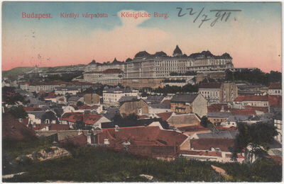 Budimpešta - Kraljevska palača na Budimu