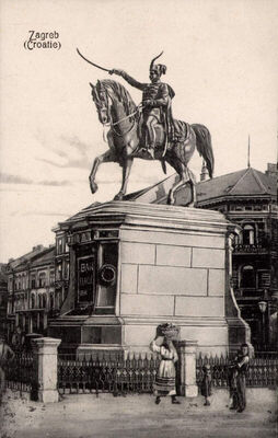 Zagreb - Jelačićev spomenik