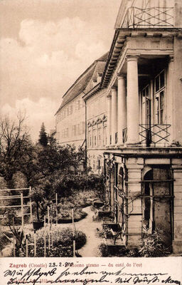 Zagreb - Istočno krilo Nadbiskupske palače