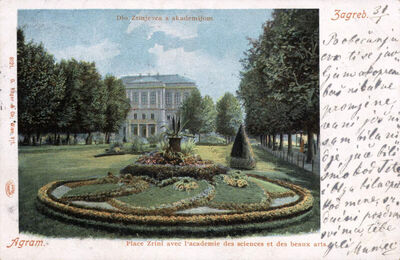 Zagreb - Zrinjevac s Akademijom
