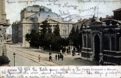Rijeka - Kazalište s tržnicom