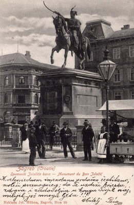Zagreb - Jelačićev spomenik