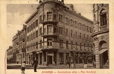 Zagreb - Gundulićeva ulica; kuća Kallina