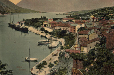 Crna Gora - Kotor; zračna snimka