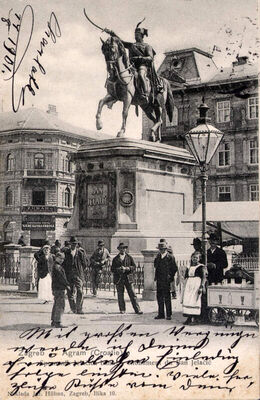 Zagreb - Jelačićev spomenik