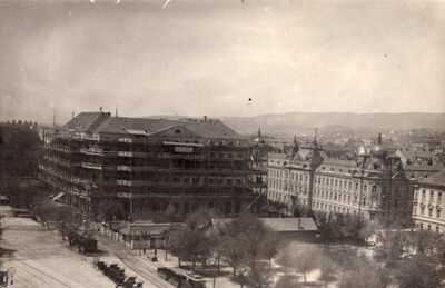 Zagreb - Hotel Esplanade u izgradnji