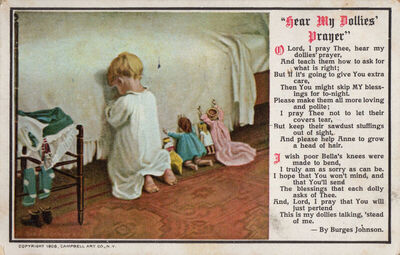 Hear My Dollies' Prayer