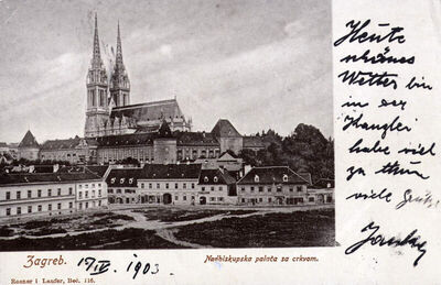Zagreb - Nadbiskupska palača
