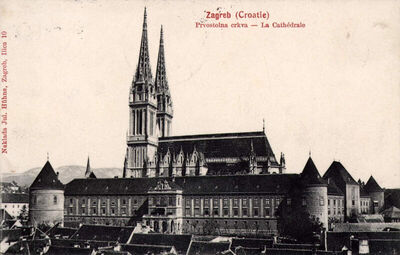 Zagreb - Katedrala i Nadbiskupski dvor