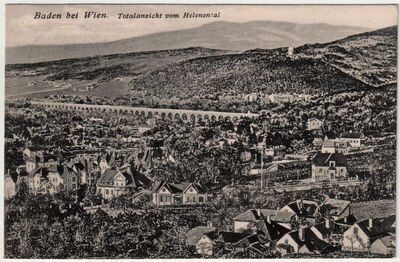 Austrija - Baden; Panorama