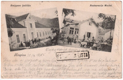 Krapina - Kupališna restauracija i restauracija Wochel