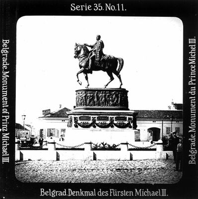 Srbija - Beograd; Spomenik MIhajlu III