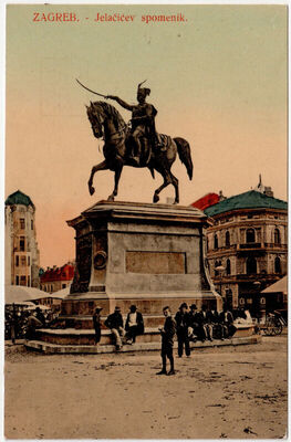 Zagreb - Jelačićev spomenik