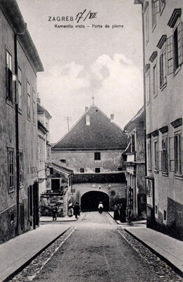 Zagreb - Kamenita ulica