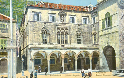 Dubrovnik - Sponza; Divona