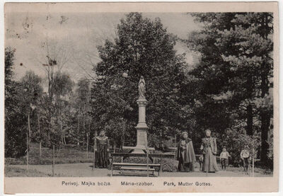 Varaždinske Toplice - Perivoj; Majka Božija
