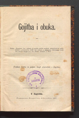 Gojitba i obuka.