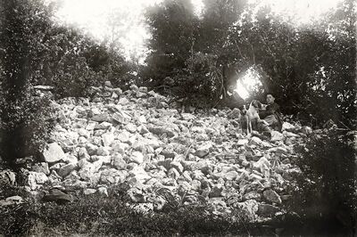 Gradina kod Razvala, ostaci grada, jugoistočna strana