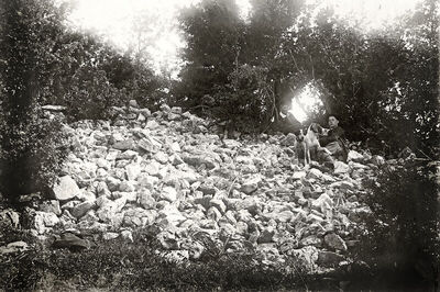 Gradina kod Razvala, ostaci grada, jugoistočna strana