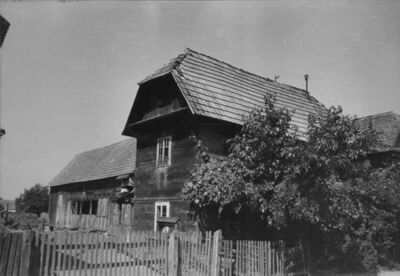Greda Sunjska (Sunja) - Stara drvena jednokatnica kbr. 47 pr