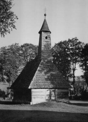 Buzeta (Glina) - Parohijska kapela Sv. Ilije, drvena, iz poč