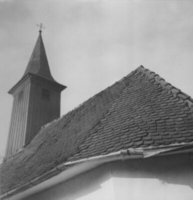 Hrastelnica (Sisak) - Kapela Sv. Ilije, vanjština - dio krov