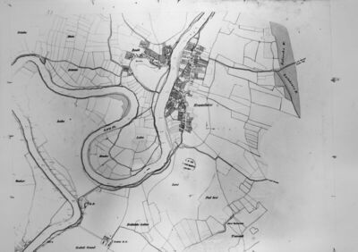 Hrastelnica (Sisak) - Situacioni plan naselja (originalni na