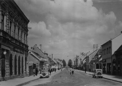 Sisak - Gajeva ulica prema kolodvoru