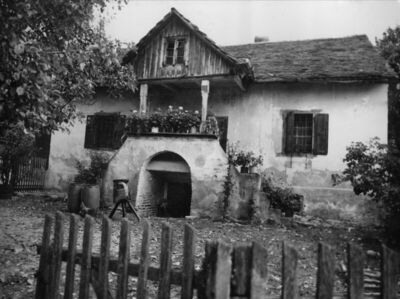 Krivaj Sunjski (Sunja) - Kuća kbr. 3, pročelje prizemnice s 